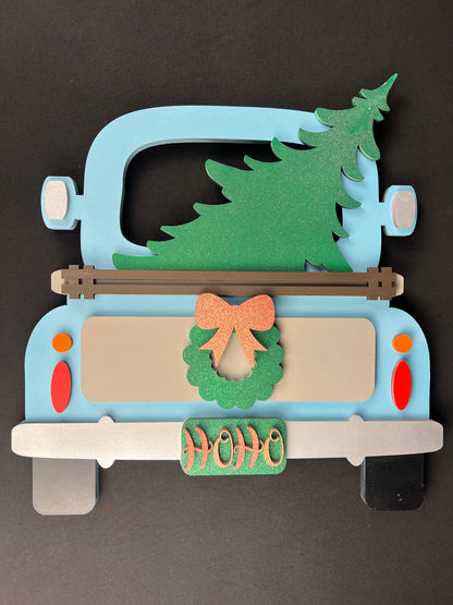 Bringing Home The Christmas Tree Truck