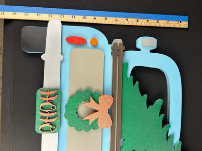 Bringing Home The Christmas Tree Truck