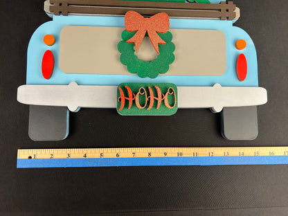 Bringing Home The Christmas Tree Truck