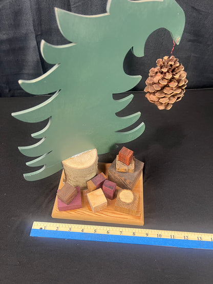 Table Top Rustic Christmas Tree