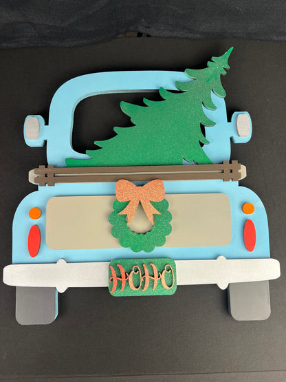 Bringing Home The Christmas Tree Truck