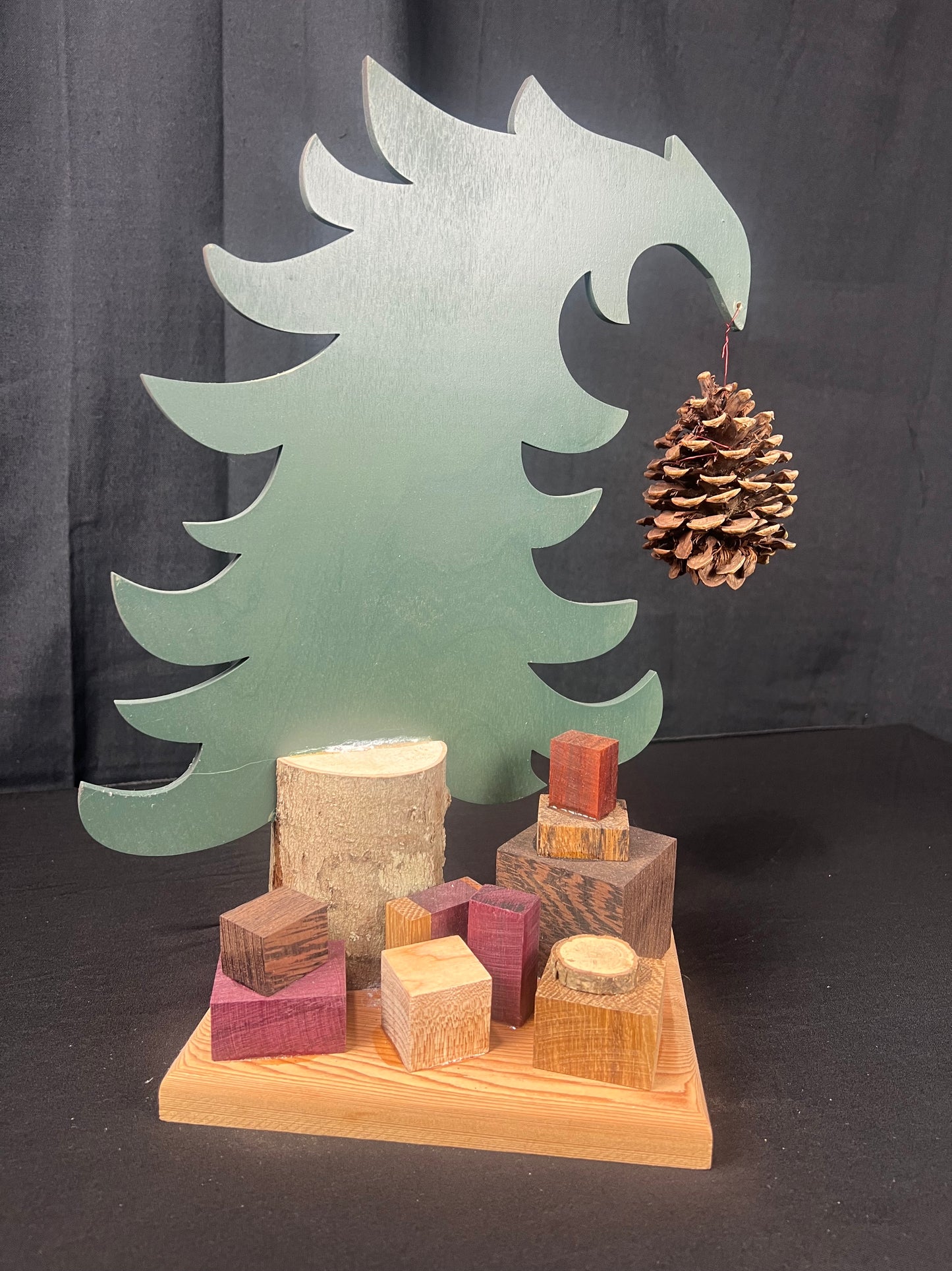 Table Top Rustic Christmas Tree