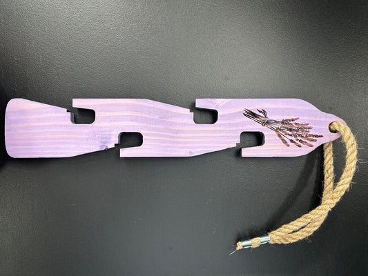Rustic Lavender Wooden Flower/Plant Pot Hanger